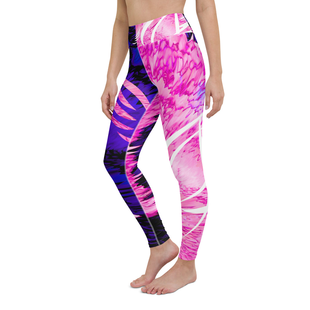 "BIRTH OF A ROSE" Leggings