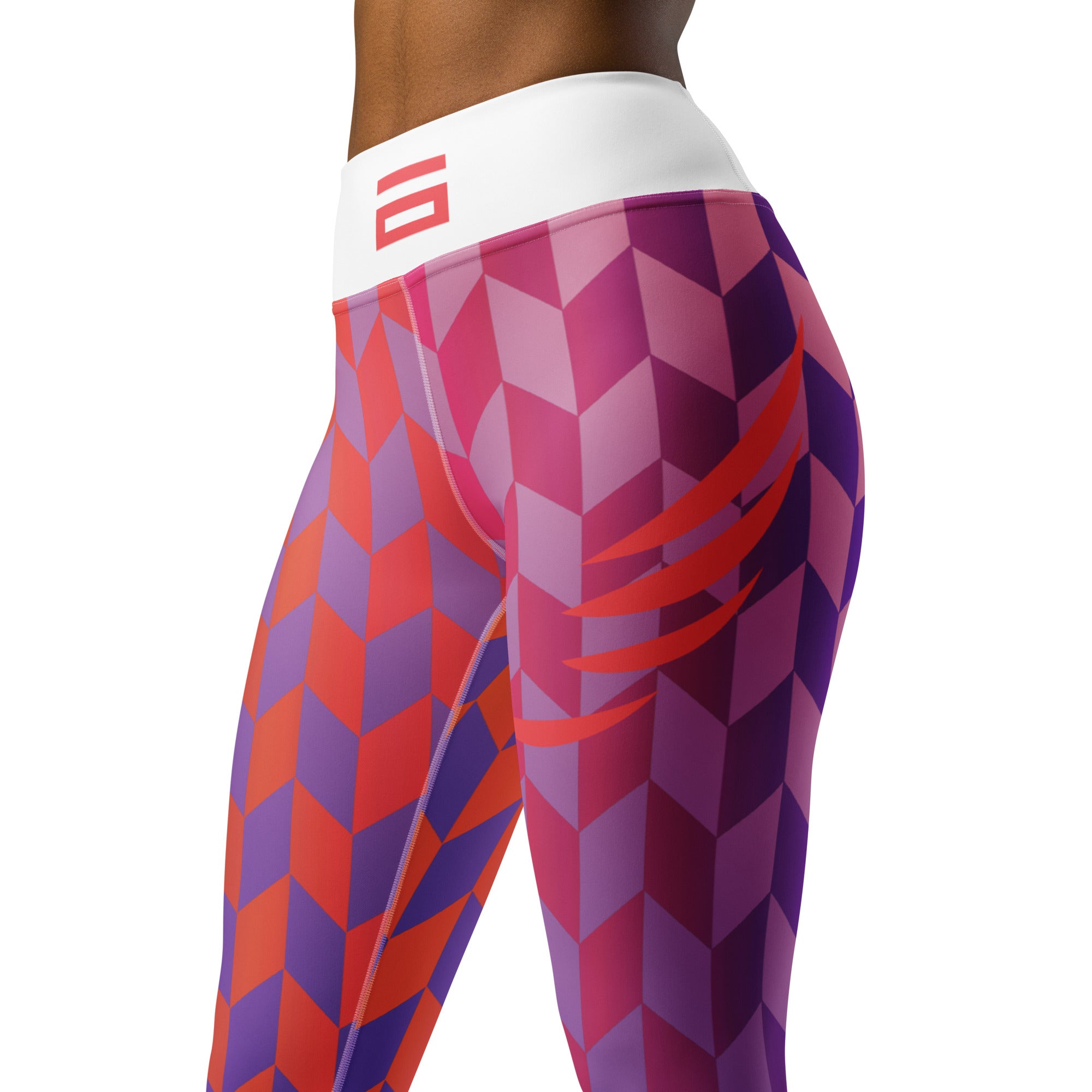 "Fall Dream Pink-Violet" Leggings