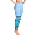 Legging "Bleu Océan"