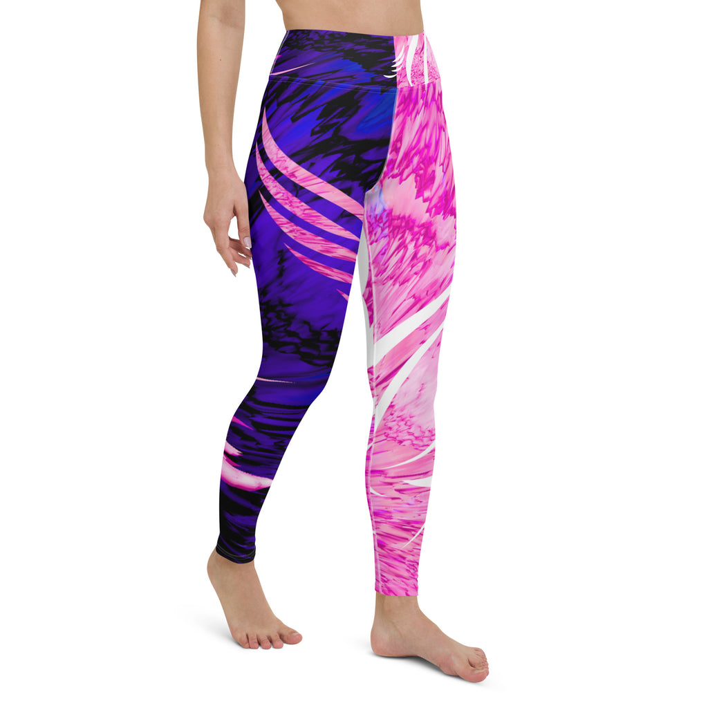 "BIRTH OF A ROSE" Leggings