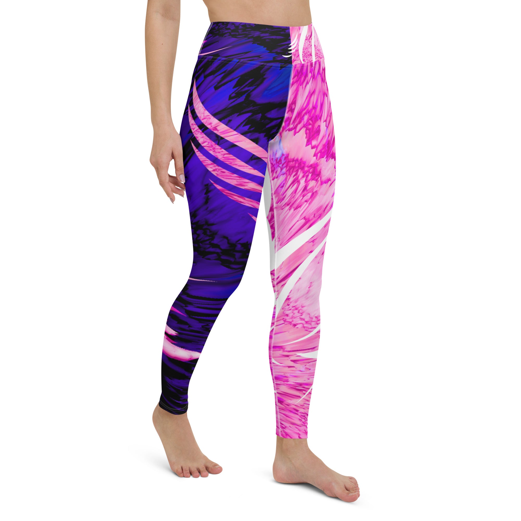 "BIRTH OF A ROSE" Leggings