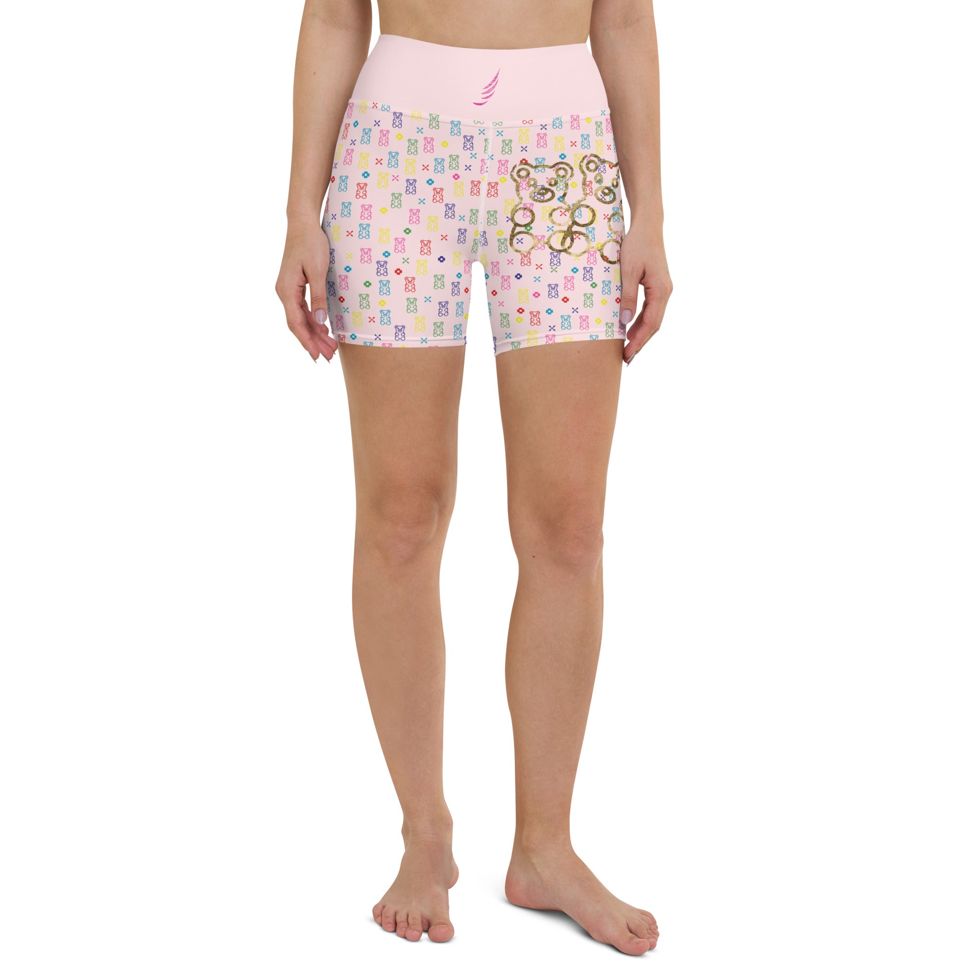 "Rose Gummy Bear" Shorts