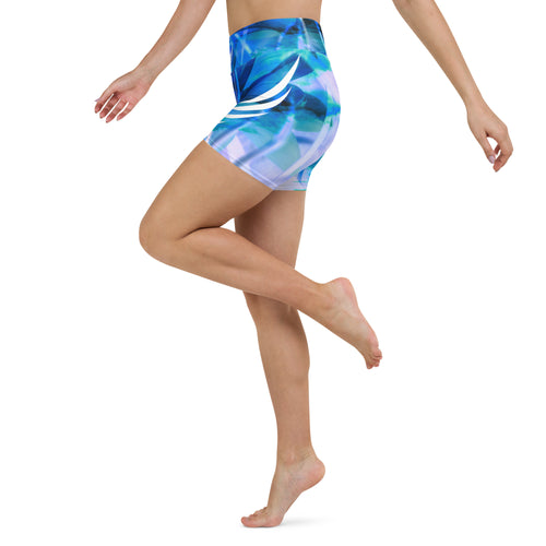 "Blue Waterflower" Shorts