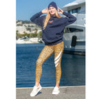 "Leopard-style" leggings