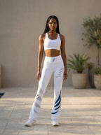 "Wings" Flare leggings