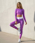 "Pink Zebra" Leggings