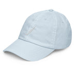 Casquette de baseball bleu pastel