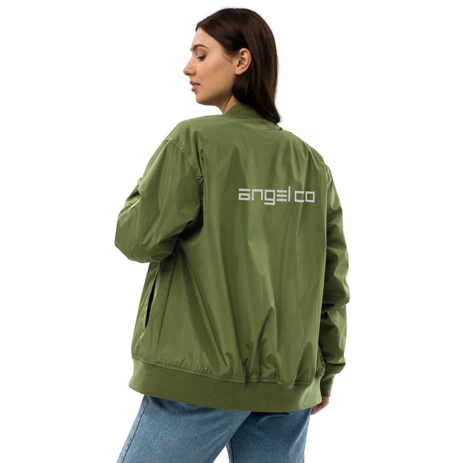 "AngelCo" Premium recycled bomber jacket