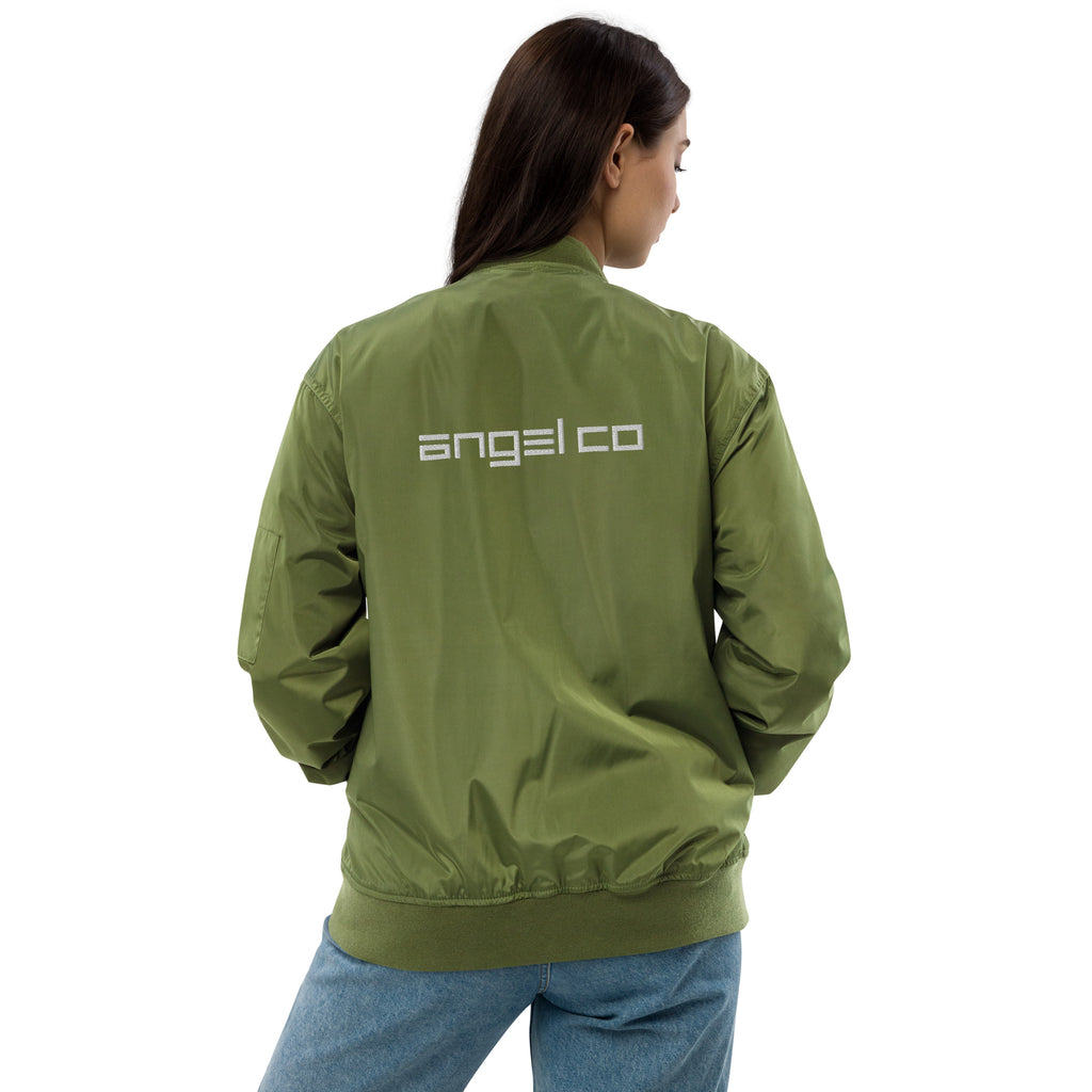 "AngelCo" Premium recycled bomber jacket