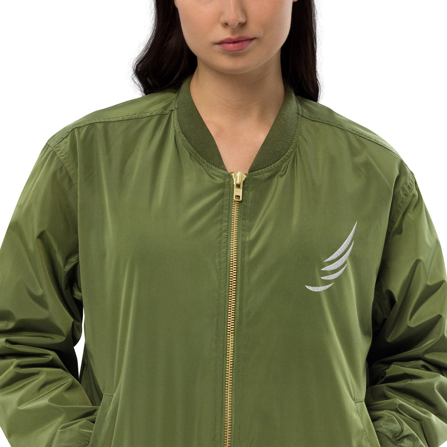 "AngelCo" Premium recycled bomber jacket