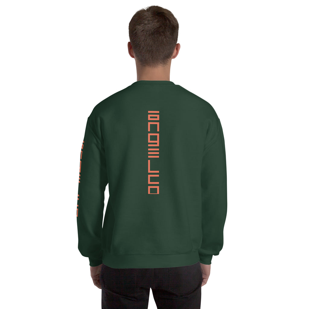 "Orange Flash Green" Sweatshirt