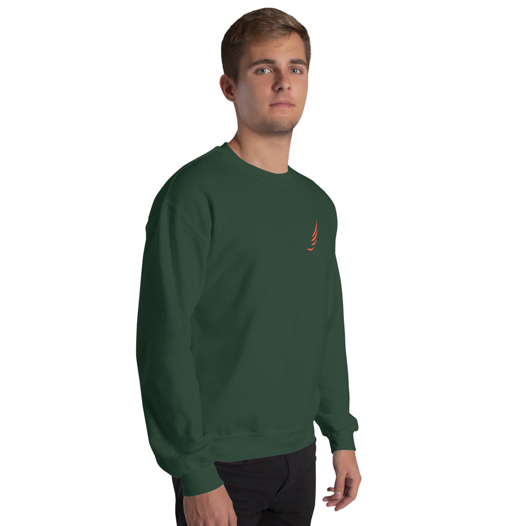 "Orange Flash Green" Sweatshirt