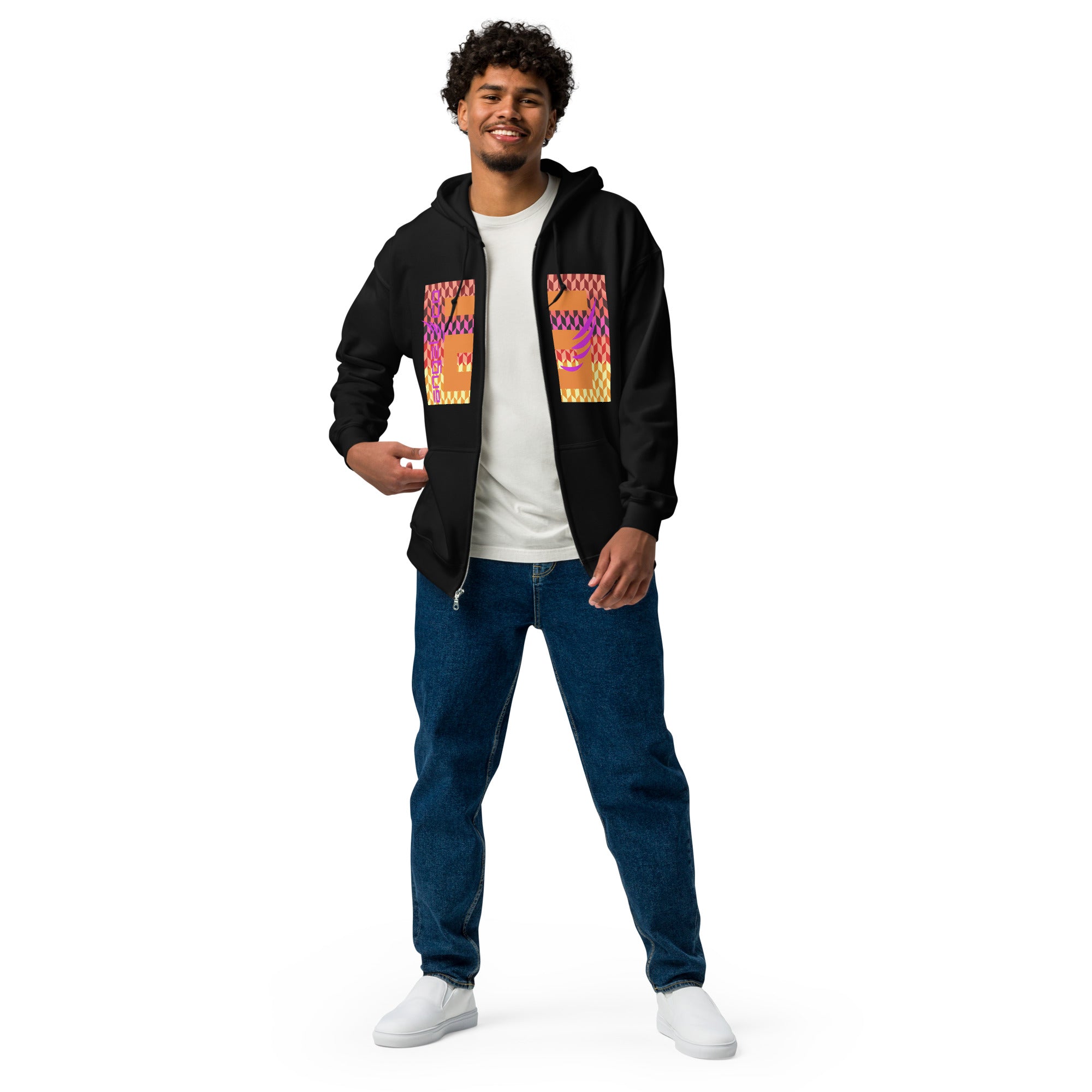 Unisex heavy blend zip hoodie