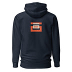 "Three colour way" Premium Cotton Hoodie