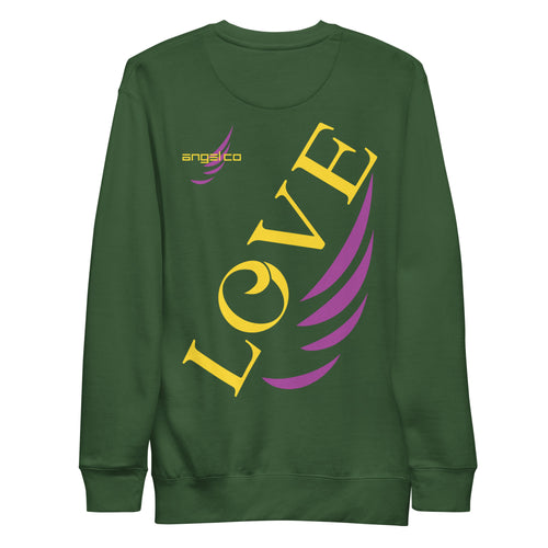 "Deep Green" Premium Cotton Sweatshirt