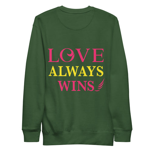 "Deep Green" Premium Cotton Sweatshirt