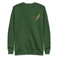 "Deep Green" Premium Cotton Sweatshirt