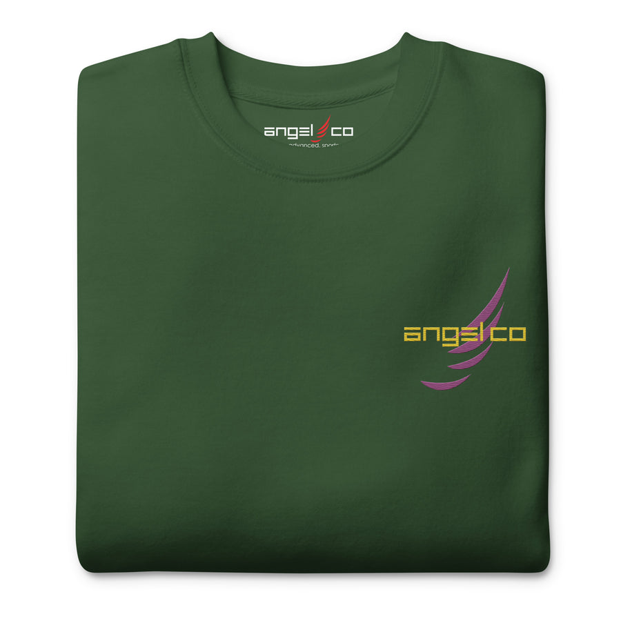 "AngelCo Deep Green"  Premium Sweatshirt