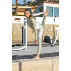 "Beige Green" Leggings