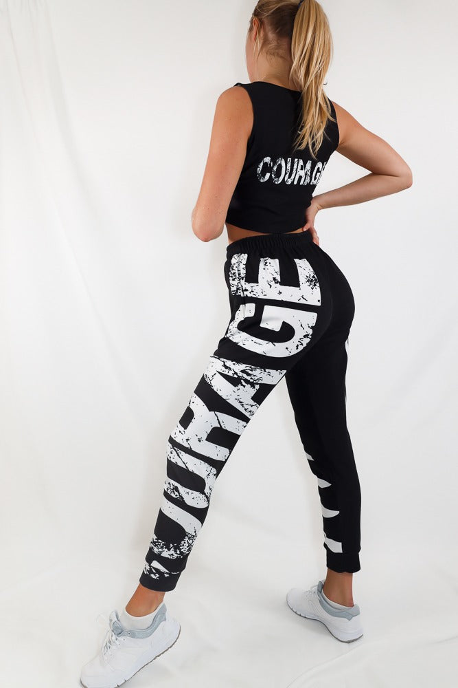 "Courage" Joggers