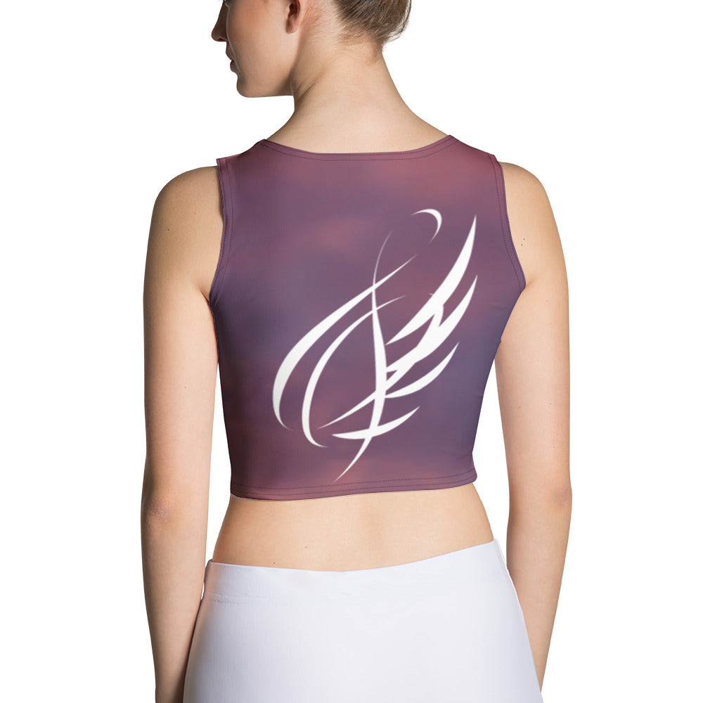 "PURPLE RAIN" Crop Top