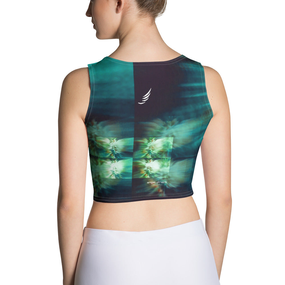 "Angel Blue" Crop Top