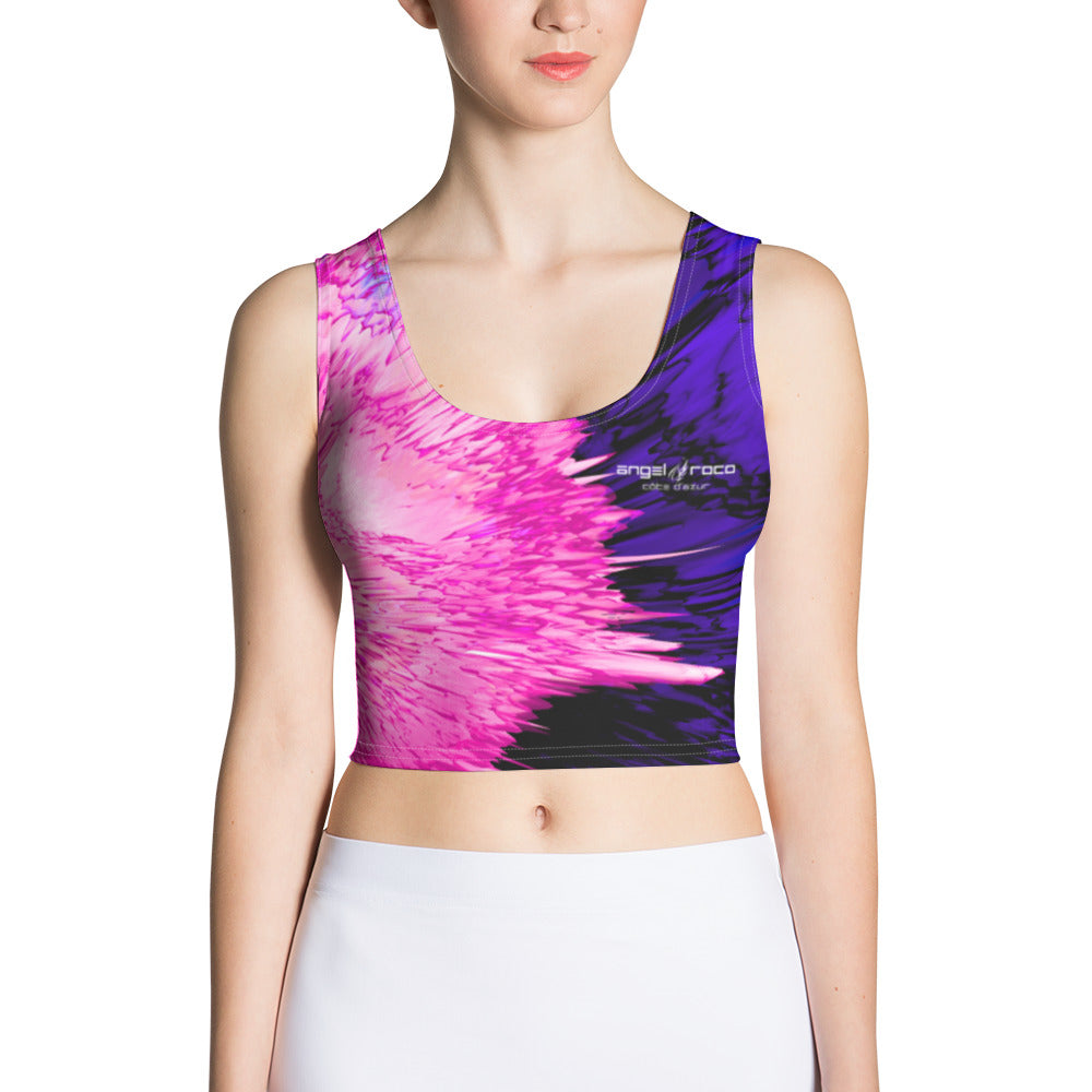 "BIRTH OF A ROSE" Crop Top