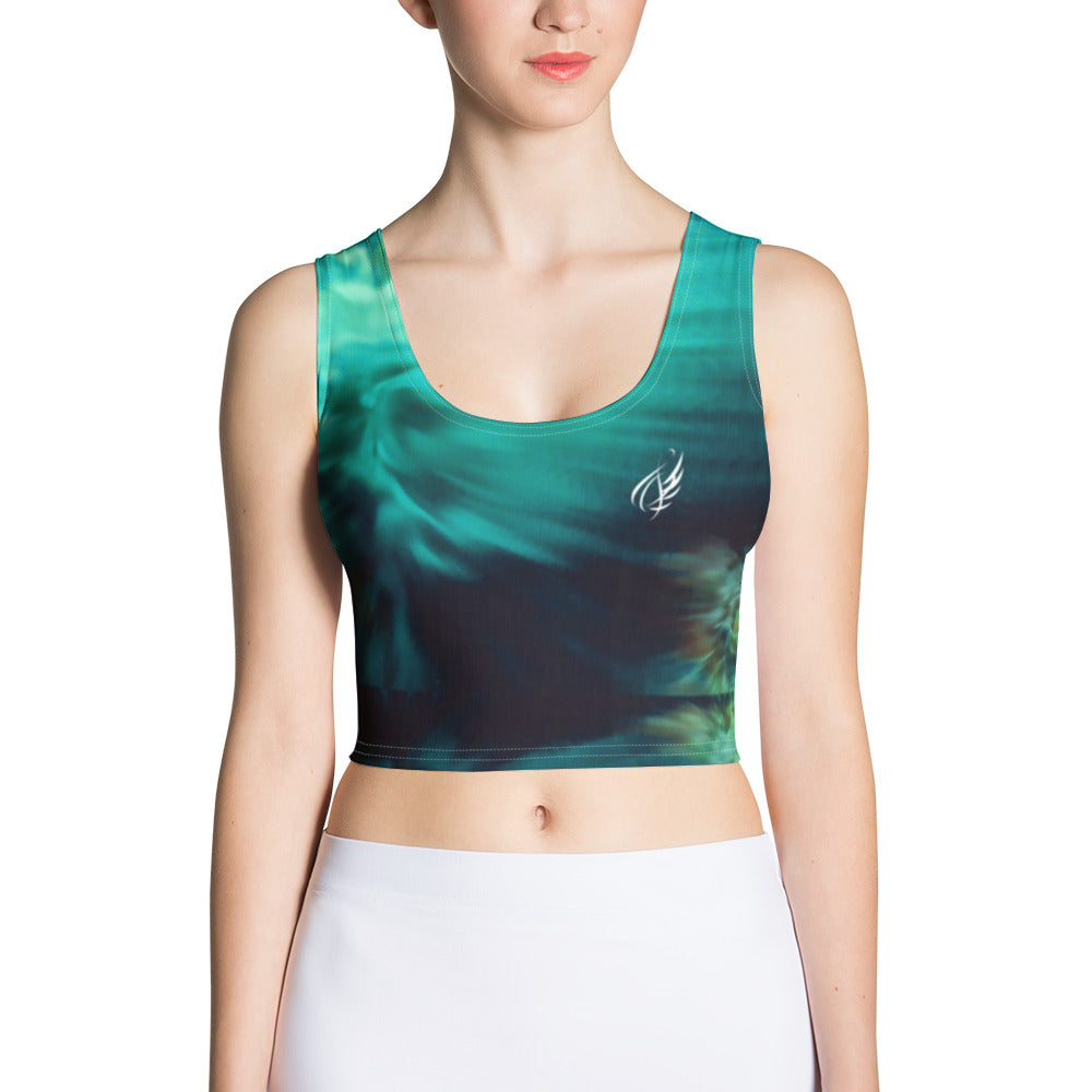 "Angel Blue" Crop Top