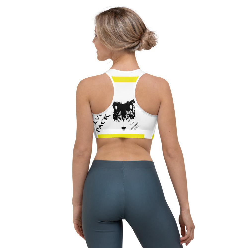 "Wolves Pack" Sports bra