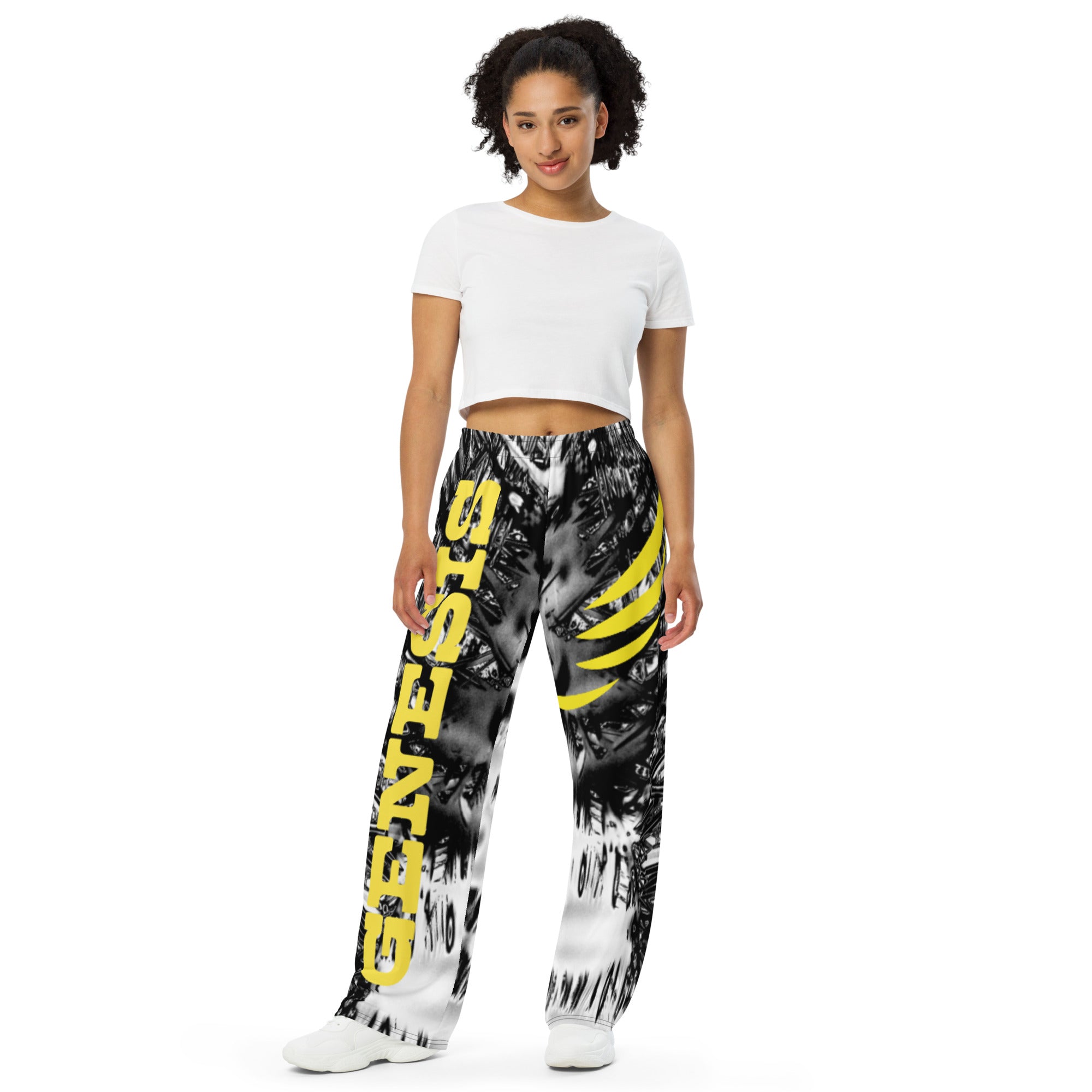 "Genesis" wide-leg pants