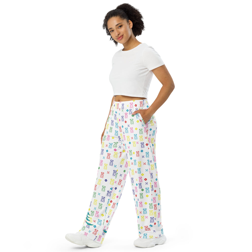 "Gummybear" wide-leg pants