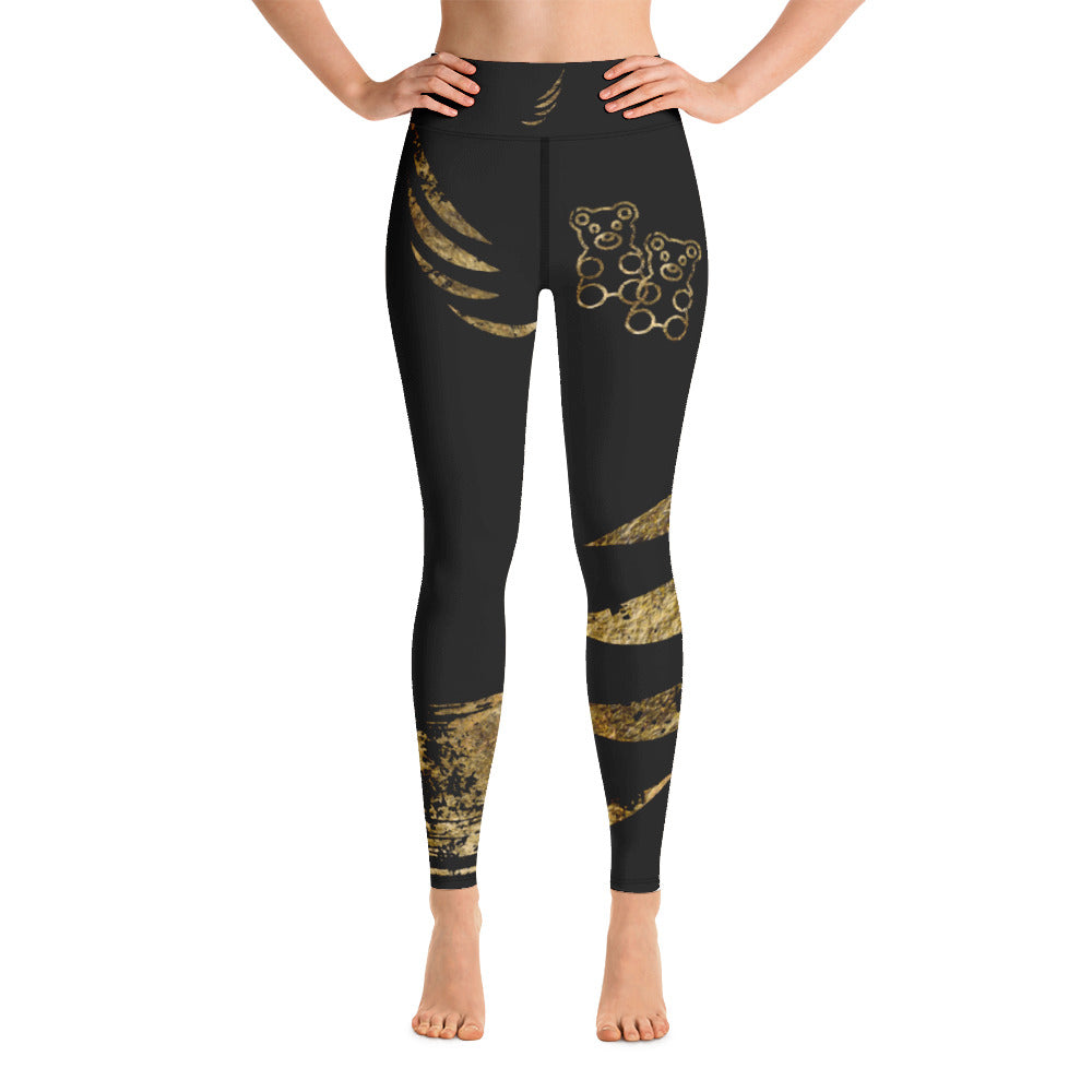 "Gummybear black-gold" Leggings