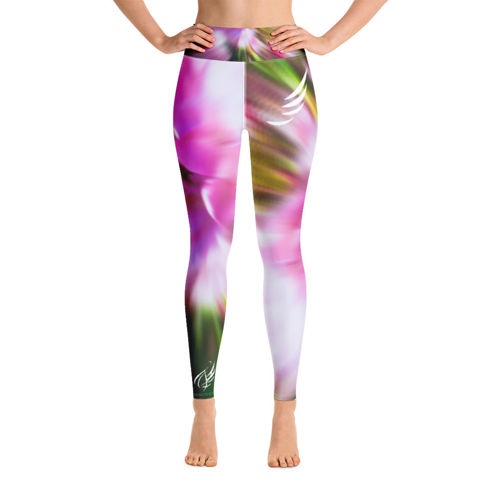 "Birth of a Rose Rainbow" Leggings