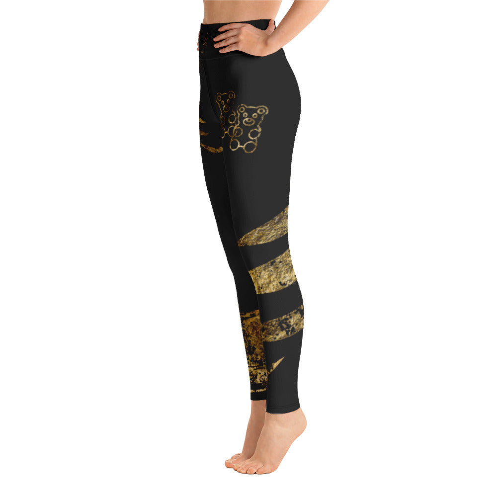"Gummybear black-gold" Leggings