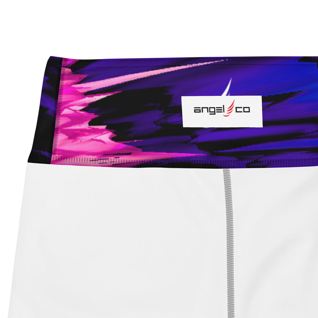 "Birth of a rose - viola" Leggings