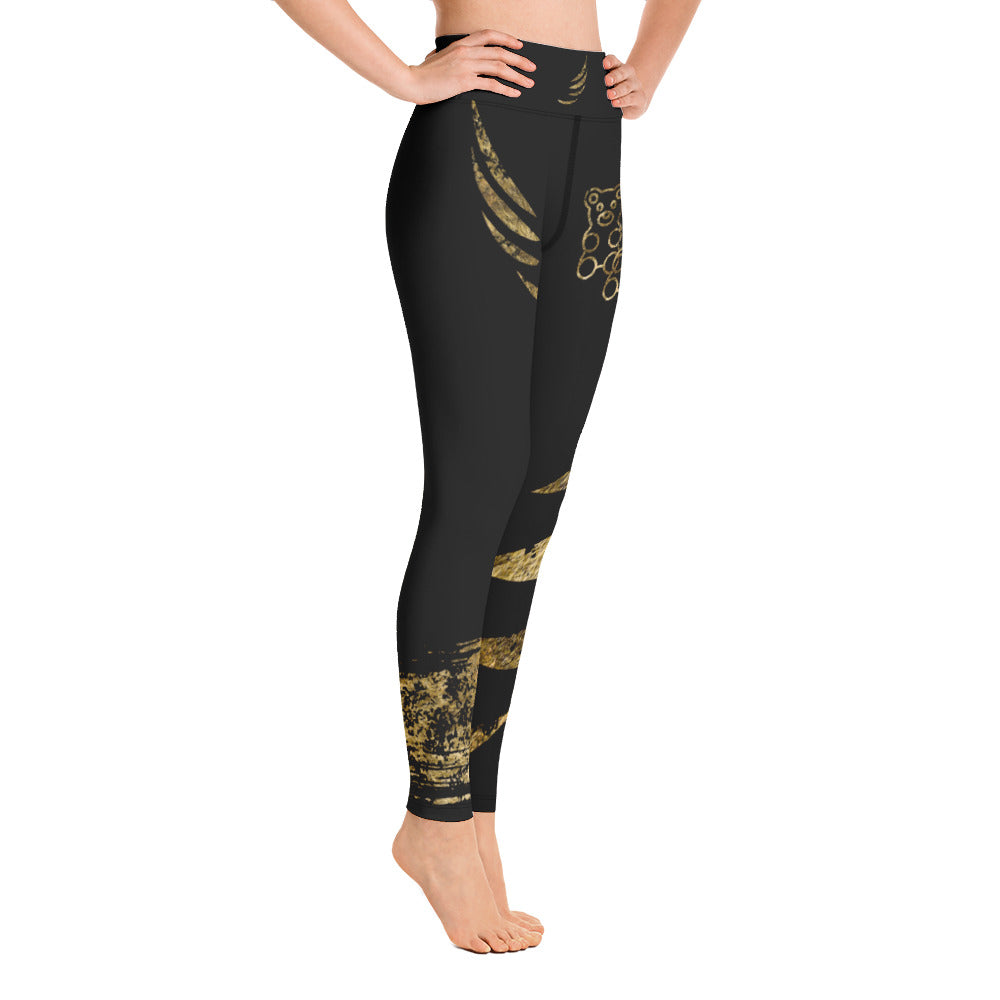 "Gummybear black-gold" Leggings