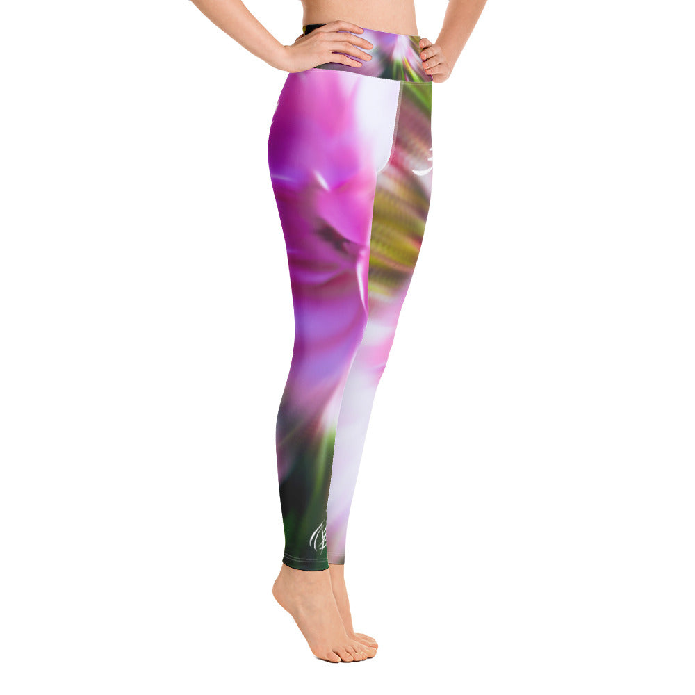 "Birth of a Rose Rainbow" Leggings
