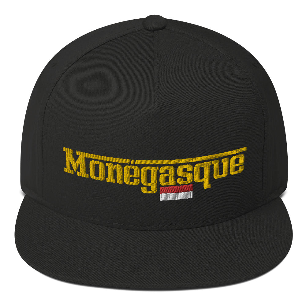"Monégasque"  Flat Bill Cap