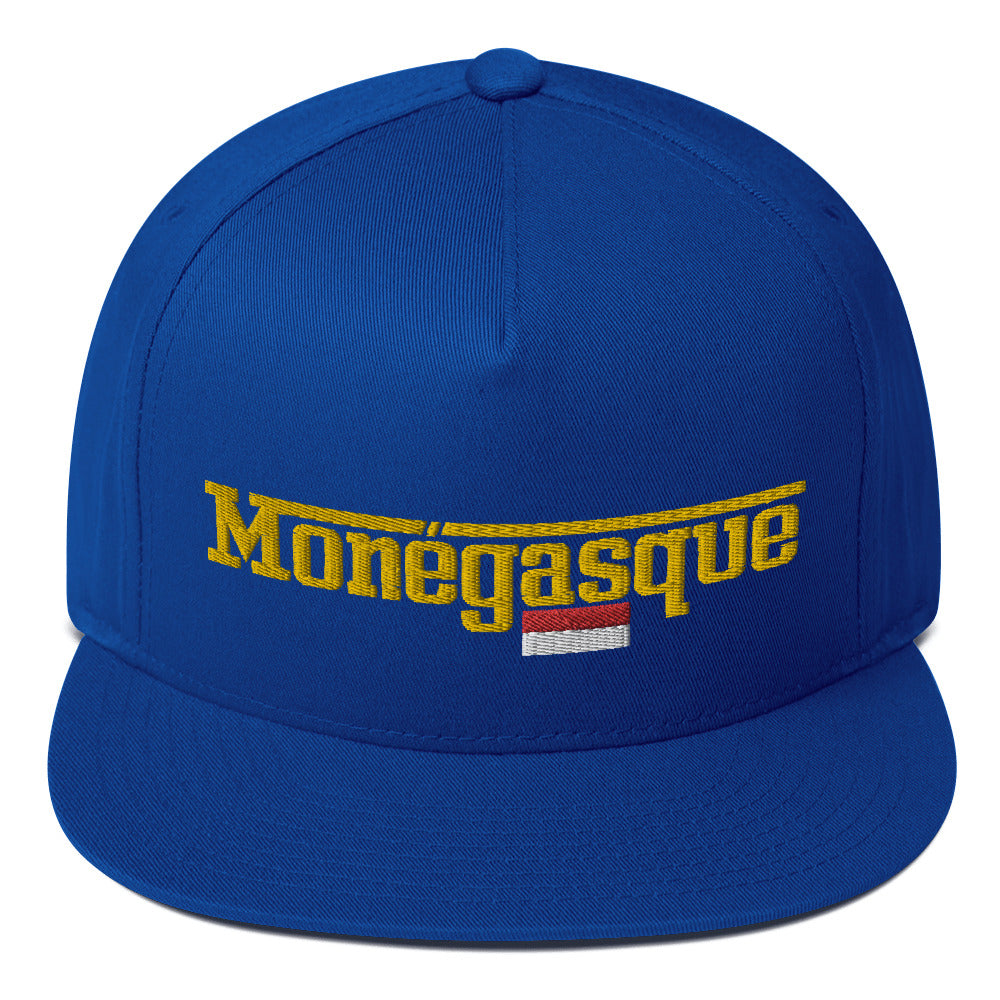 "Monégasque"  Flat Bill Cap