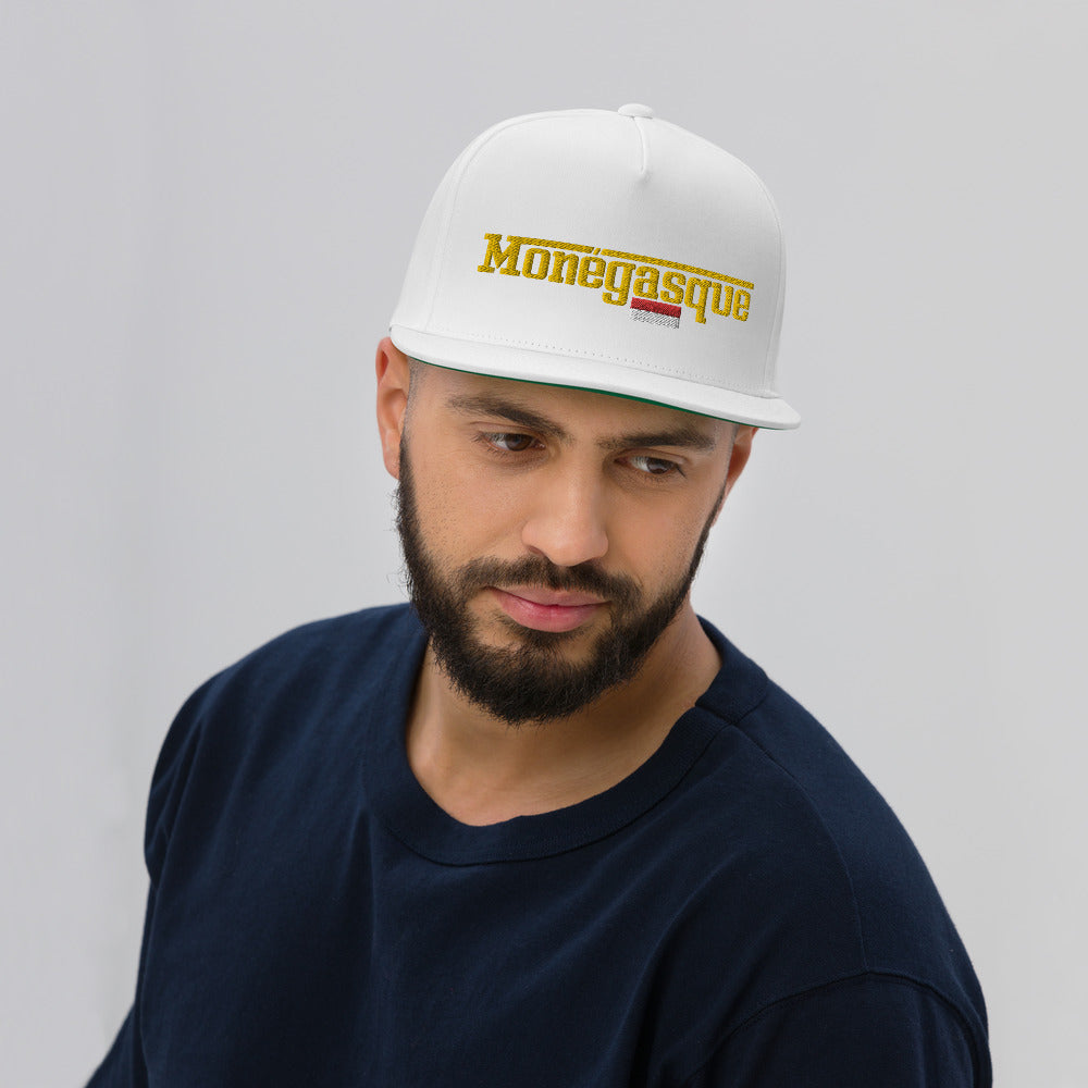 "Monégasque"  Flat Bill Cap