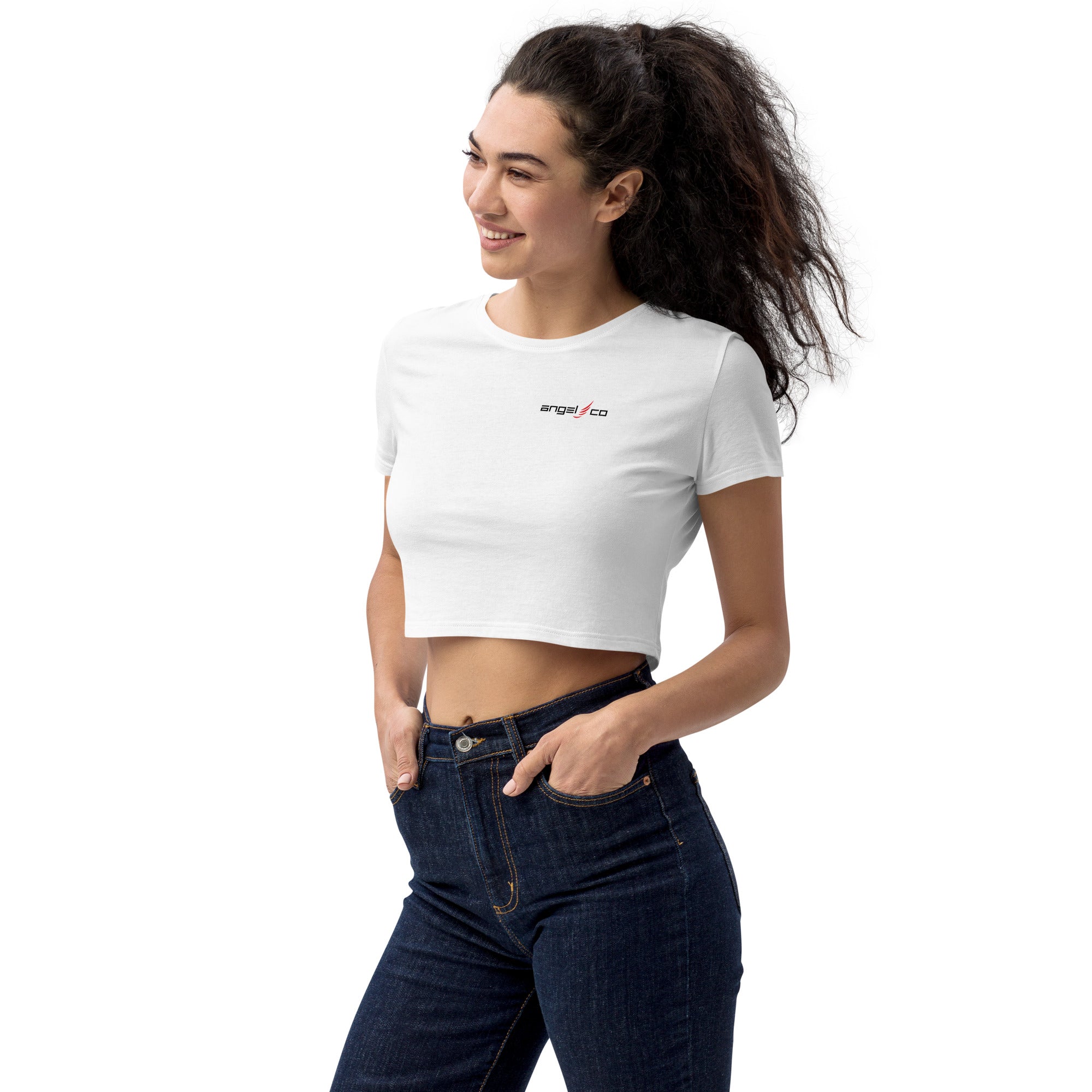 "AngelCo" Organic Crop Top